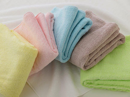 ベビーバスタオル(花曇り)